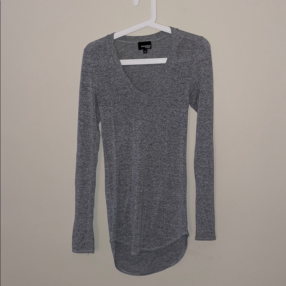 Cute open back sweater